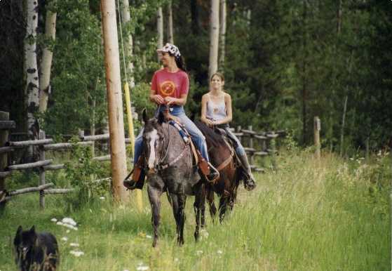 Going for a relaxing ride in the Cariboo